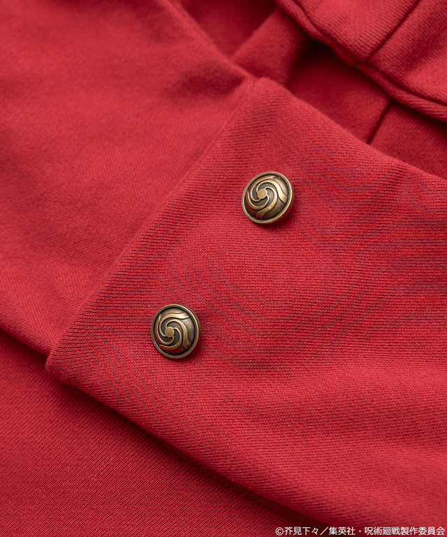 虎杖悠仁 イメージ パーカー