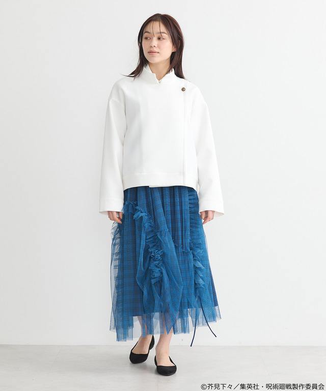 「呪術廻戦」五条のアイマスク、夏油の額の傷、虎杖の赤フードなどをイメージ♪「earth music&ecology Japan Label」コラボアイテム第2弾