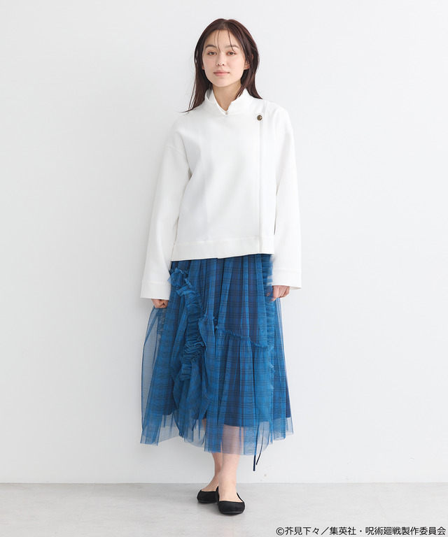 「呪術廻戦」五条のアイマスク、夏油の額の傷、虎杖の赤フードなどをイメージ♪「earth music&ecology Japan Label」コラボアイテム第2弾