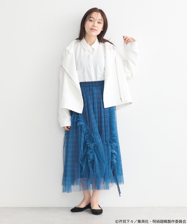 「呪術廻戦」五条のアイマスク、夏油の額の傷、虎杖の赤フードなどをイメージ♪「earth music&ecology Japan Label」コラボアイテム第2弾