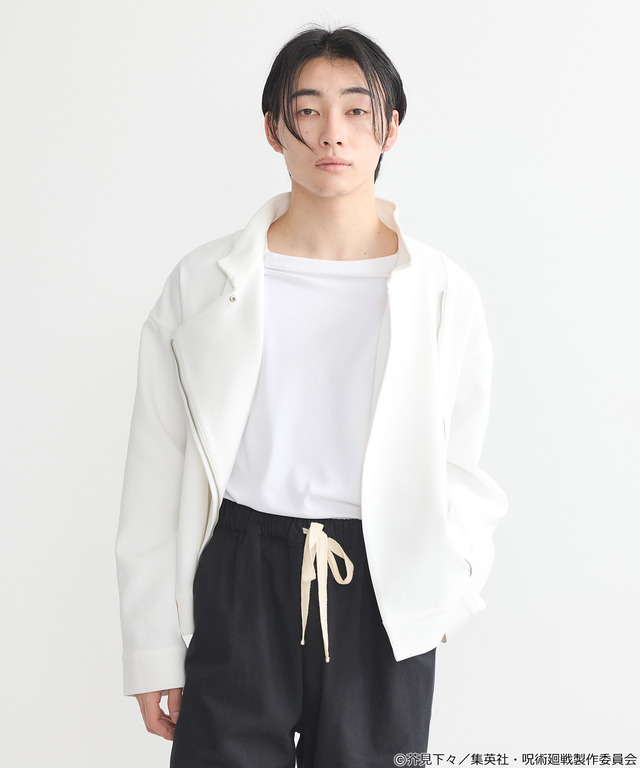 「呪術廻戦」五条のアイマスク、夏油の額の傷、虎杖の赤フードなどをイメージ♪「earth music&ecology Japan Label」コラボアイテム第2弾