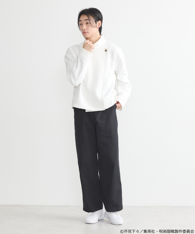 「呪術廻戦」五条のアイマスク、夏油の額の傷、虎杖の赤フードなどをイメージ♪「earth music&ecology Japan Label」コラボアイテム第2弾