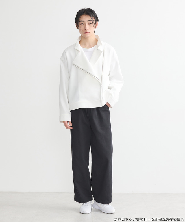 「呪術廻戦」五条のアイマスク、夏油の額の傷、虎杖の赤フードなどをイメージ♪「earth music&ecology Japan Label」コラボアイテム第2弾