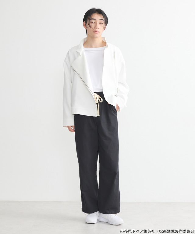 「呪術廻戦」五条のアイマスク、夏油の額の傷、虎杖の赤フードなどをイメージ♪「earth music&ecology Japan Label」コラボアイテム第2弾