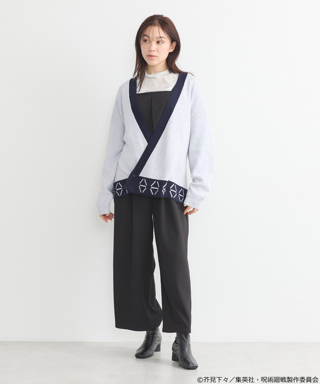 「呪術廻戦」五条のアイマスク、夏油の額の傷、虎杖の赤フードなどをイメージ♪「earth music&ecology Japan Label」コラボアイテム第2弾