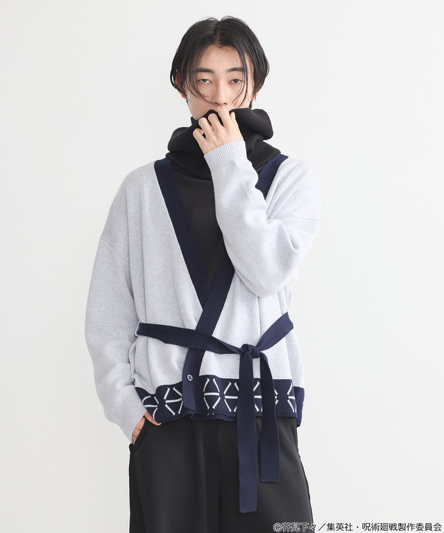 「呪術廻戦」五条のアイマスク、夏油の額の傷、虎杖の赤フードなどをイメージ♪「earth music&ecology Japan Label」コラボアイテム第2弾