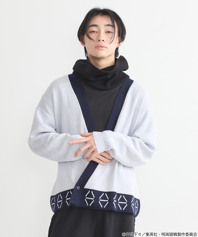 「呪術廻戦」五条のアイマスク、夏油の額の傷、虎杖の赤フードなどをイメージ♪「earth music&ecology Japan Label」コラボアイテム第2弾