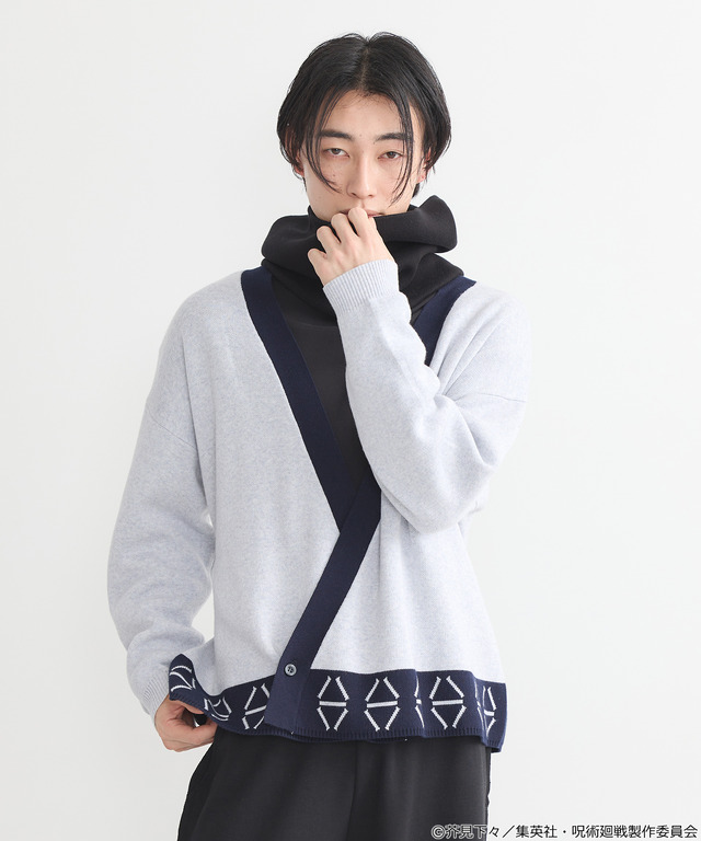 「呪術廻戦」五条のアイマスク、夏油の額の傷、虎杖の赤フードなどをイメージ♪「earth music&ecology Japan Label」コラボアイテム第2弾