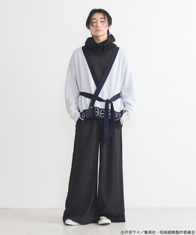 「呪術廻戦」五条のアイマスク、夏油の額の傷、虎杖の赤フードなどをイメージ♪「earth music&ecology Japan Label」コラボアイテム第2弾