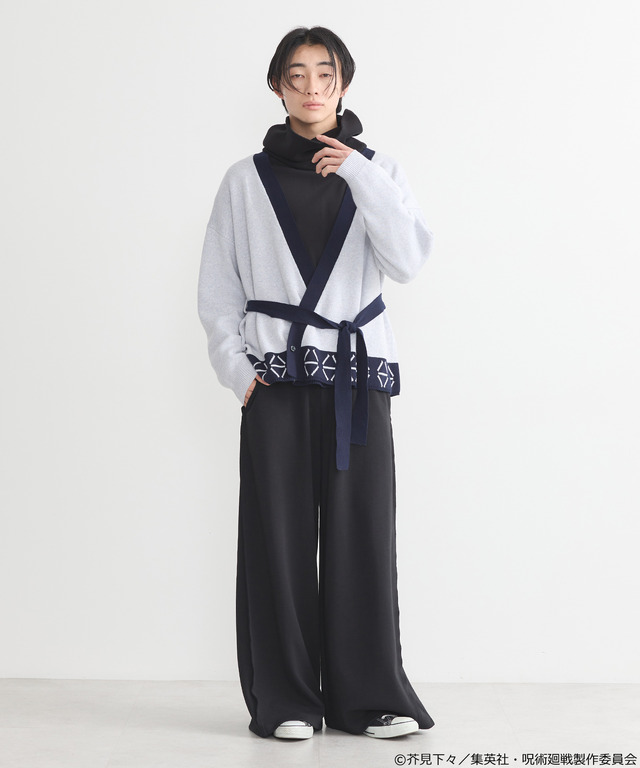 「呪術廻戦」五条のアイマスク、夏油の額の傷、虎杖の赤フードなどをイメージ♪「earth music&ecology Japan Label」コラボアイテム第2弾