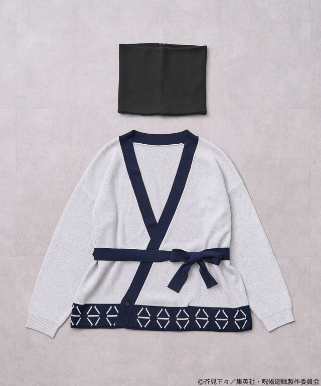 「呪術廻戦」五条のアイマスク、夏油の額の傷、虎杖の赤フードなどをイメージ♪「earth music&ecology Japan Label」コラボアイテム第2弾