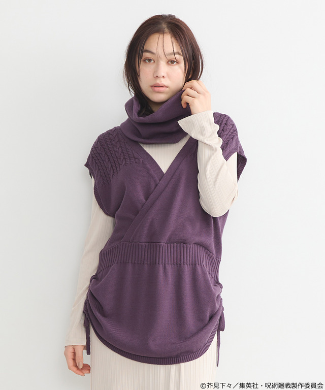 「呪術廻戦」五条のアイマスク、夏油の額の傷、虎杖の赤フードなどをイメージ♪「earth music&ecology Japan Label」コラボアイテム第2弾