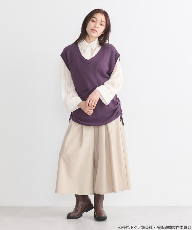 「呪術廻戦」五条のアイマスク、夏油の額の傷、虎杖の赤フードなどをイメージ♪「earth music&ecology Japan Label」コラボアイテム第2弾