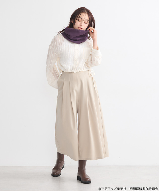 「呪術廻戦」五条のアイマスク、夏油の額の傷、虎杖の赤フードなどをイメージ♪「earth music&ecology Japan Label」コラボアイテム第2弾