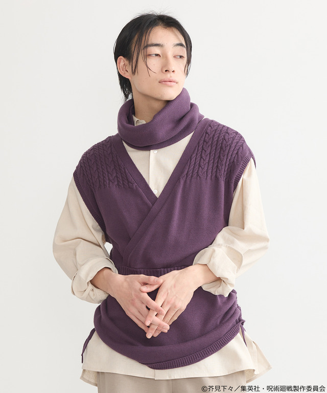 「呪術廻戦」五条のアイマスク、夏油の額の傷、虎杖の赤フードなどをイメージ♪「earth music&ecology Japan Label」コラボアイテム第2弾