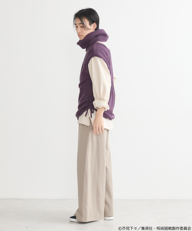 「呪術廻戦」五条のアイマスク、夏油の額の傷、虎杖の赤フードなどをイメージ♪「earth music&ecology Japan Label」コラボアイテム第2弾