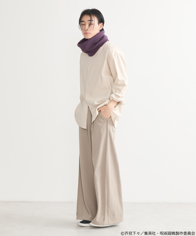 「呪術廻戦」五条のアイマスク、夏油の額の傷、虎杖の赤フードなどをイメージ♪「earth music&ecology Japan Label」コラボアイテム第2弾