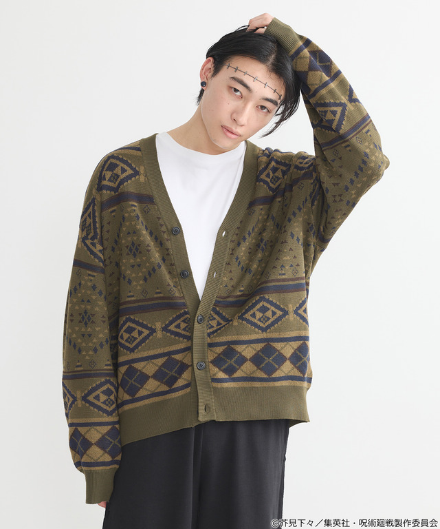 「呪術廻戦」五条のアイマスク、夏油の額の傷、虎杖の赤フードなどをイメージ♪「earth music&ecology Japan Label」コラボアイテム第2弾