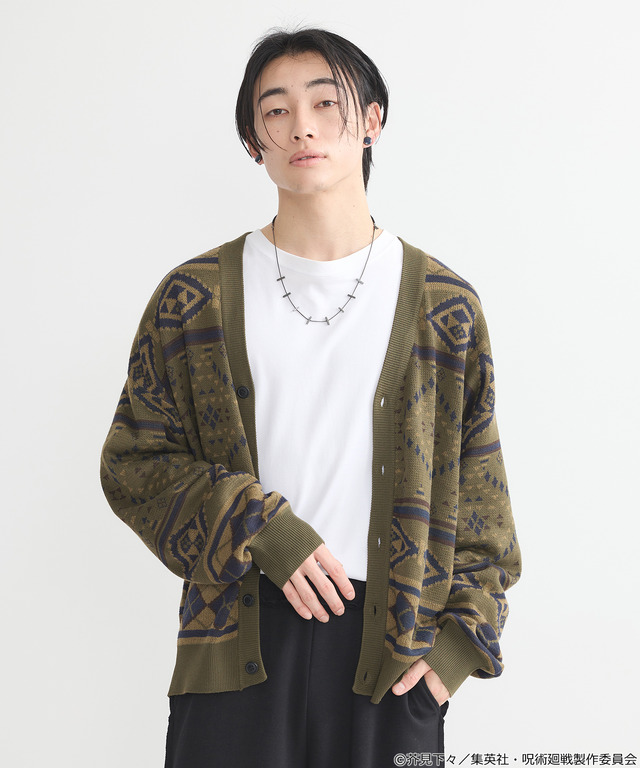 「呪術廻戦」五条のアイマスク、夏油の額の傷、虎杖の赤フードなどをイメージ♪「earth music&ecology Japan Label」コラボアイテム第2弾