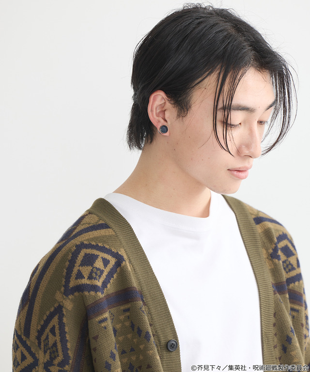 「呪術廻戦」五条のアイマスク、夏油の額の傷、虎杖の赤フードなどをイメージ♪「earth music&ecology Japan Label」コラボアイテム第2弾