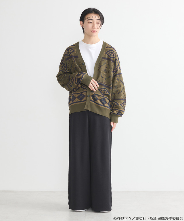 「呪術廻戦」五条のアイマスク、夏油の額の傷、虎杖の赤フードなどをイメージ♪「earth music&ecology Japan Label」コラボアイテム第2弾