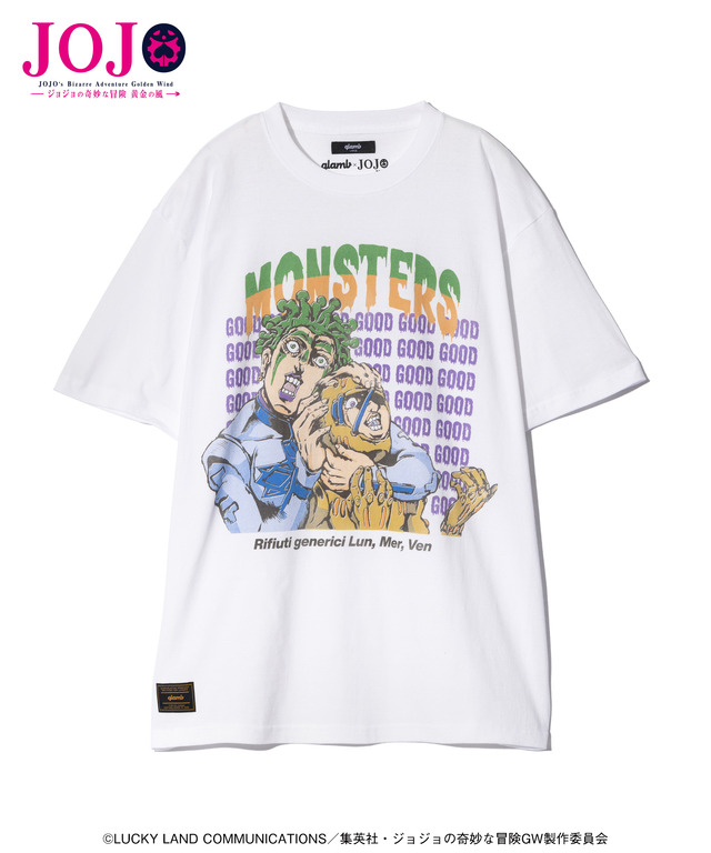 『ジョジョの奇妙な冒険 黄金の風』Cioccolata & Secco T-shirt