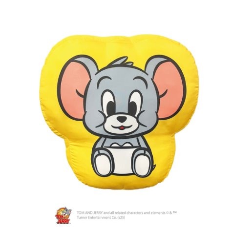 「トムとジェリーボウリング -by VILLAGE VANGUARD-」ヴィレッジヴァンガード限定グッズ「ダイカットクッション（タフィー）」