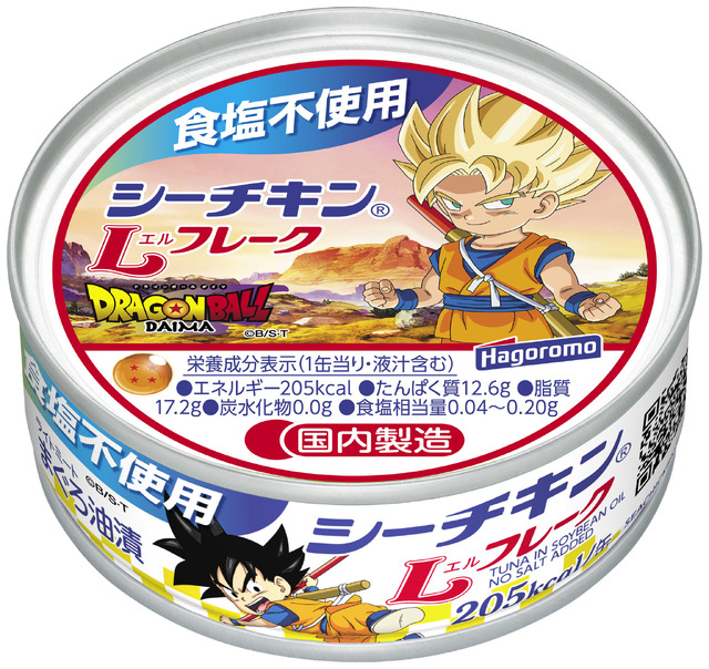 『ドラゴンボール』食塩不使用L_４超サイヤ人孫悟空（ミニ）（C）バード・スタジオ／集英社・東映アニメーション