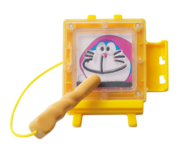 『映画ドラえもん のび太の絵世界物語』マクドナルド・ハッピーセット第2弾おもちゃ「磁石でお絵かき！にっこりドラえもん」（C）Fujiko-Pro, Shogakukan, TV-Asahi, Shin-ei, and ADK 2025