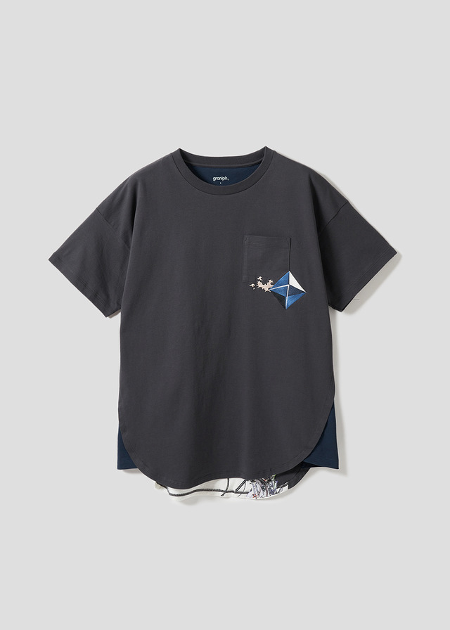 『新世紀エヴァンゲリオン』×グラニフ「ヤシマ作戦｜サイドガゼットTシャツ」（C）khara/Project Eva.