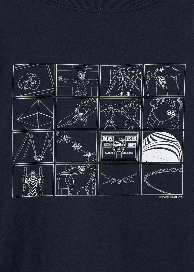 『新世紀エヴァンゲリオン』×グラニフ「使徒｜Tシャツ」（C）khara/Project Eva.
