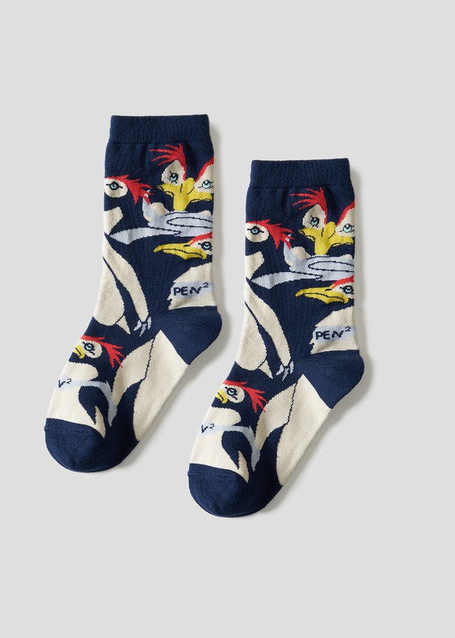 『新世紀エヴァンゲリオン』×グラニフ「ペンペン｜ミドルソックス」（C）khara/Project Eva.