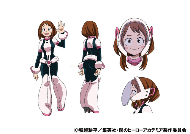 ”無重力（ゼログラビティ）”の個性を持つ麗日 お茶子