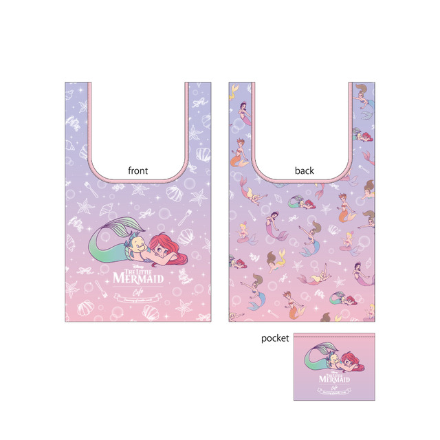 『リトル・マーメイド』OH MY CAFE 「エコバッグ」（C）Disney