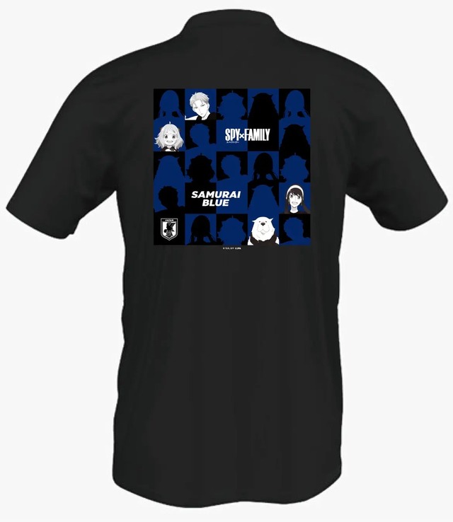 TVアニメ『SPY×FAMILY』日本サッカー協会「Tシャツ（アディダス製）」各6,980円（税込）（C）遠藤達哉／集英社・SPY×FAMILY製作委員会（C）Japan Football Association