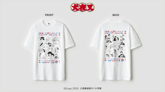 EXPO2025 『犬夜叉』 両面プリントTシャツ(1)  M/L/XL（C）Expo 2025 （C）高橋留美子／小学館