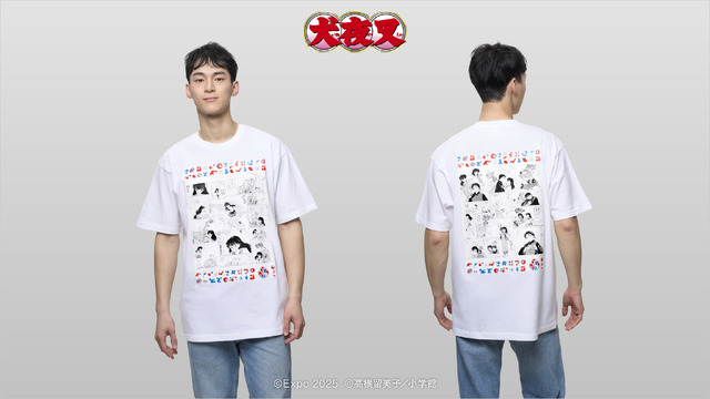 EXPO2025 『犬夜叉』 両面プリントTシャツ(1)  M/L/XL（C）Expo 2025 （C）高橋留美子／小学館