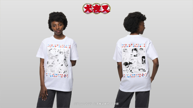 EXPO2025 『犬夜叉』 両面プリントTシャツ(2)  M/L/XL（C）Expo 2025 （C）高橋留美子／小学館