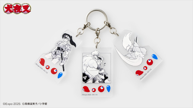 EXPO2025 『犬夜叉』 3連アクリルキーホルダー(2)（C）Expo 2025 （C）高橋留美子／小学館