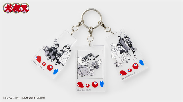 EXPO2025 『犬夜叉』 3連アクリルキーホルダー(3)（C）Expo 2025 （C）高橋留美子／小学館