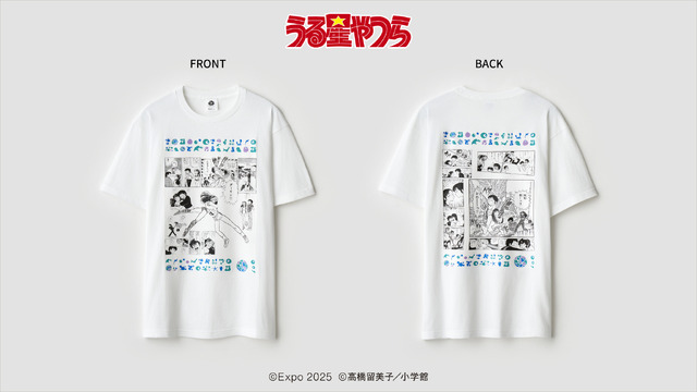 EXPO2025 『うる星やつら』 両面プリントTシャツ(1)  M/L/XL（C）Expo 2025 （C）高橋留美子／小学館