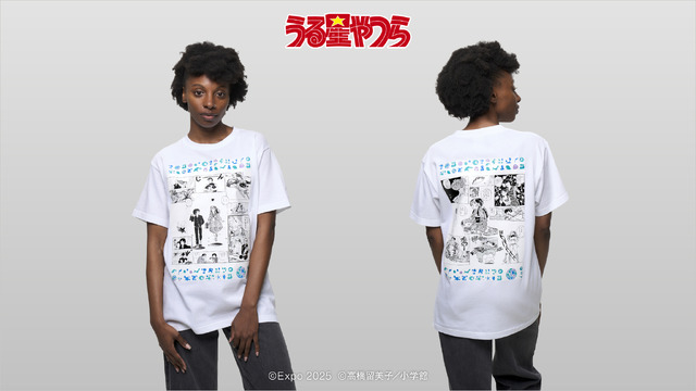 EXPO2025 『うる星やつら』 両面プリントTシャツ(2)  M/L/XL（C）Expo 2025 （C）高橋留美子／小学館