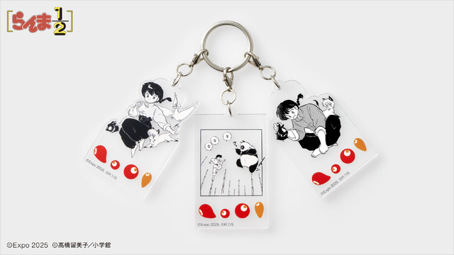 EXPO2025 『らんま1/2』 3連アクリルキーホルダー(2)（C）Expo 2025 （C）高橋留美子／小学館