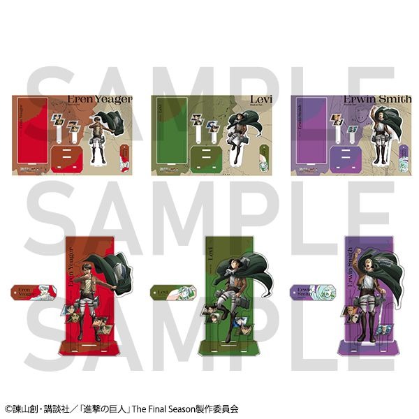 描き下ろしアクリルジオラマ