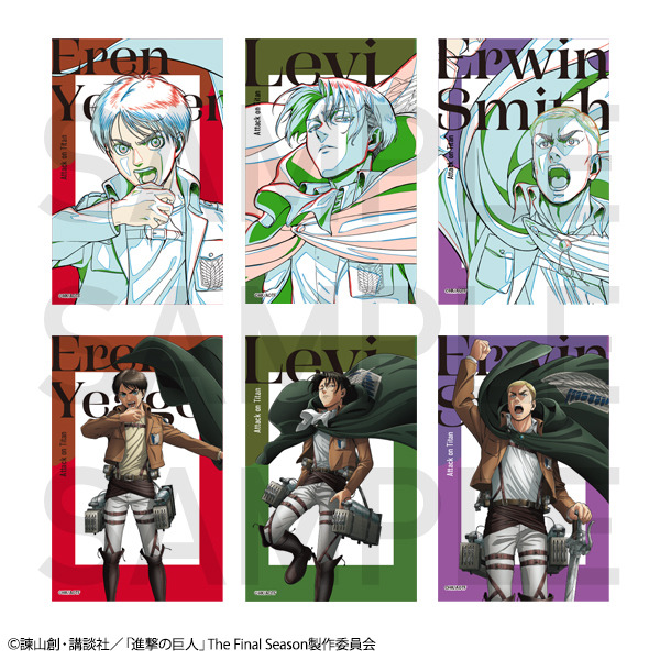 描き下ろしトレーディングクリアカード