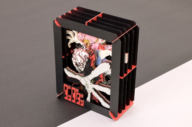 「ペーパーシアター PT-374　モモ＆オカルン」