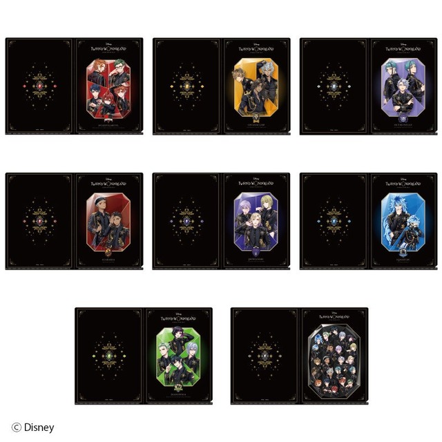 「Disney Twisted-Wonderland 5th Anniversary POP-UP SHOP ～Dazzling～」クリアファイル