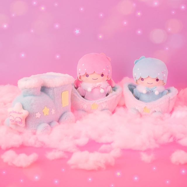 リトルツインスターズ キラキラむにゅぐるみマスコット