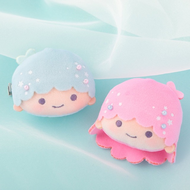 リトルツインスターズ フェイスヘアクリップセット