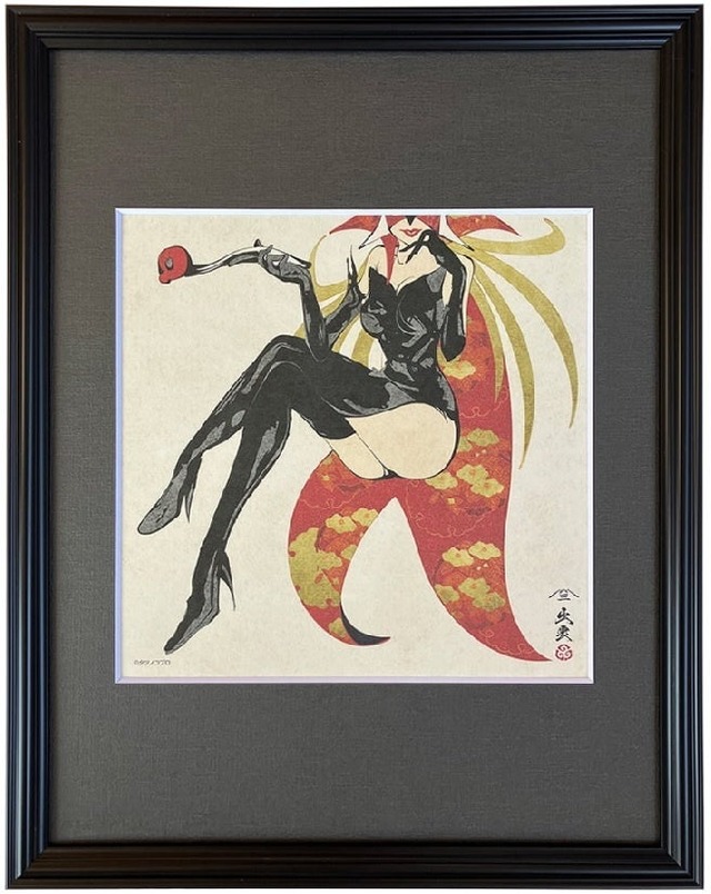 ドロンジョ浮世絵「美悪女座図」